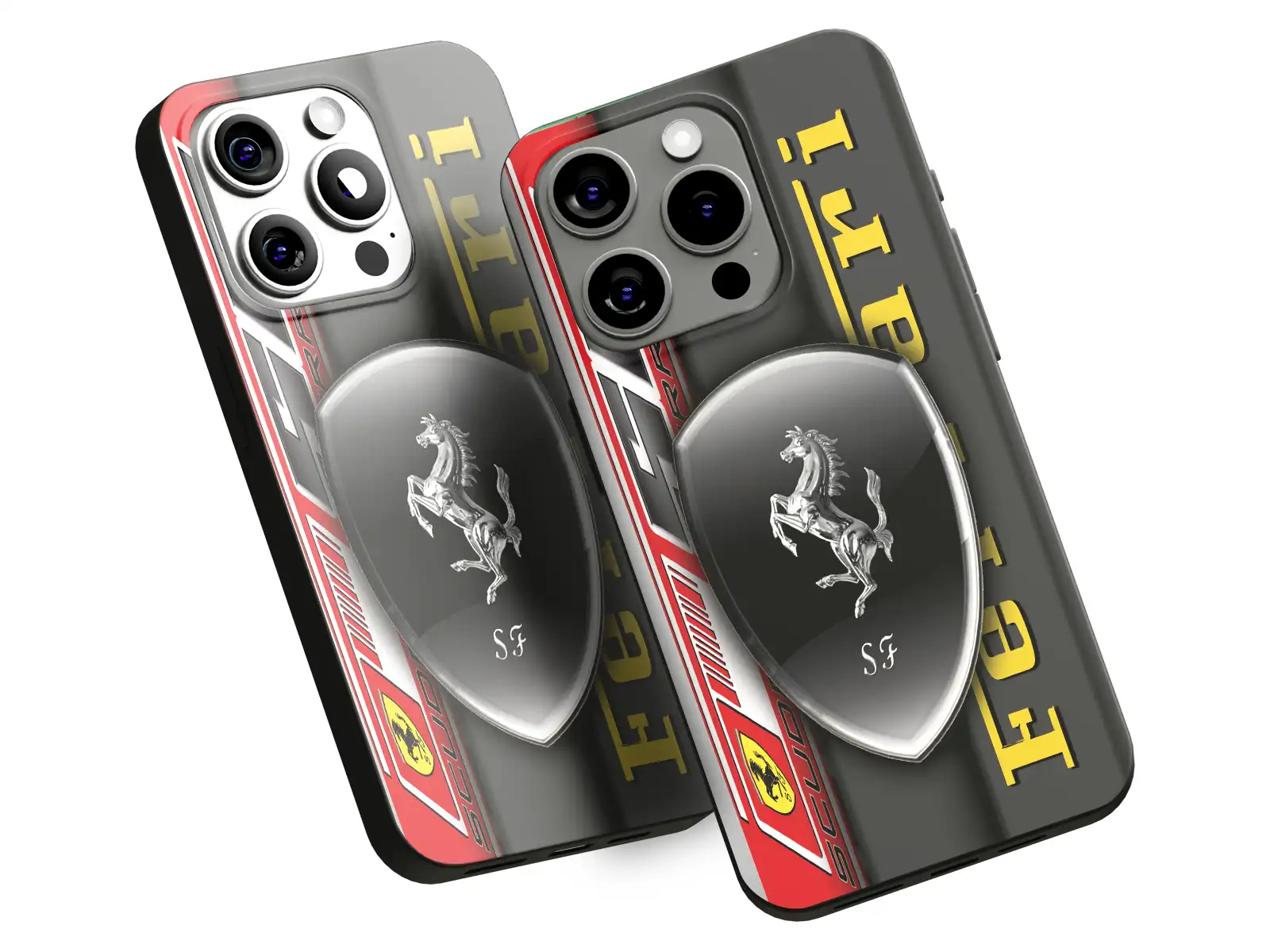 Ferrari Coque Silicone Smartphone Toucher Luxe Premium